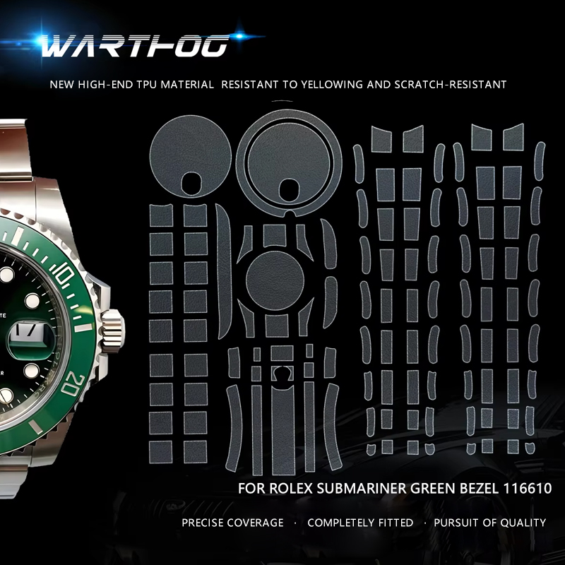 Luxury Watch Investment - Geeignet für Rolex Submariner 116613 Uhrenschutzfolie