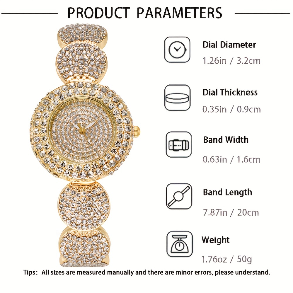 5-teiliges Set Damen-Uhr Luxus – Luxury Watch Gift For Her Bewertung und Preis