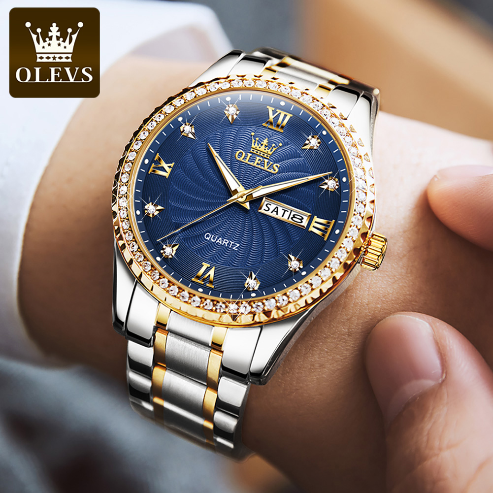 OLEVS 5565 Luxus-Quarzuhr für  – Luxury Watch Magazine Bewertung und Preis