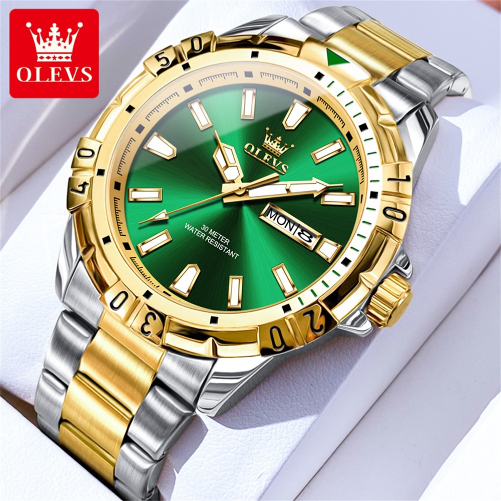OLEVS 5560 Top-Marke Quarz-Arm – Luxury Watch Magazine Bewertung und Preis