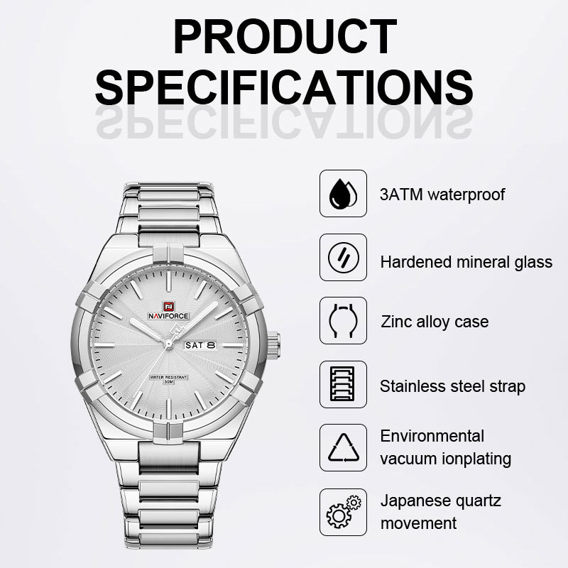 Top-Marke NAVIFORCE Herrenuhr  – Luxury Watch Maker Bewertung und Preis