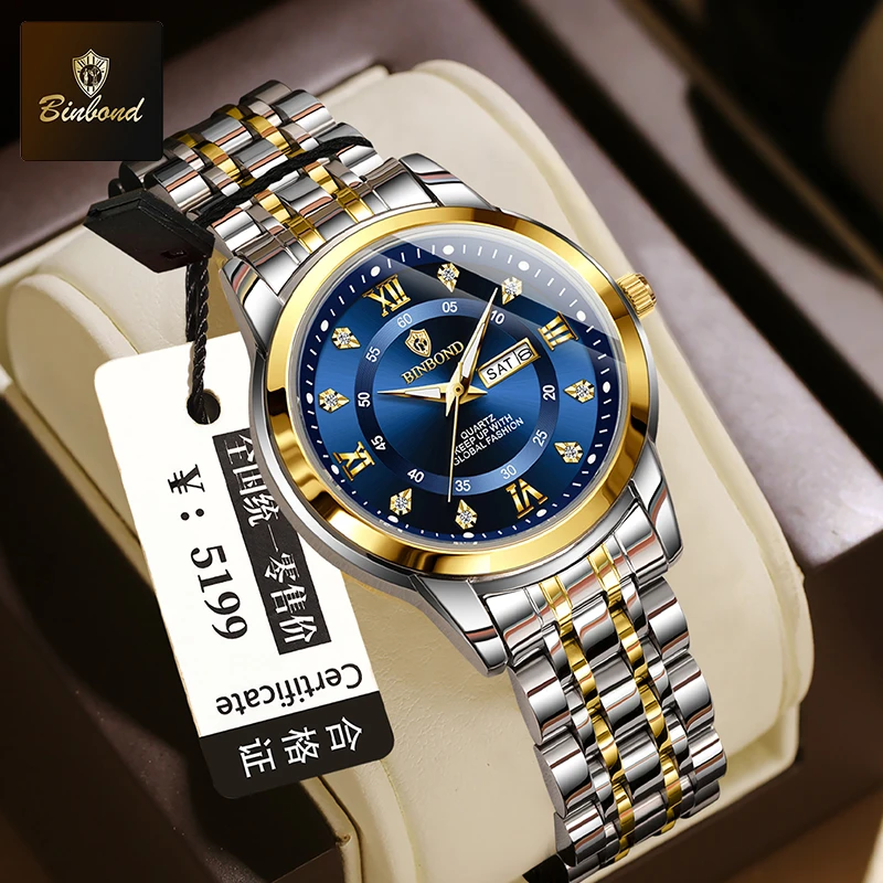 BINBOND B7169 Top Marke Luxus  – Luxury Watch Top 10 Bewertung und Preis