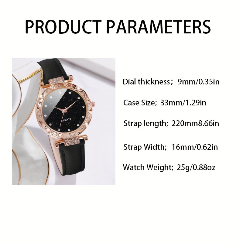 Starry Fashion Quarzuhr, luxur – Luxury Watch Gift For Her Bewertung und Preis
