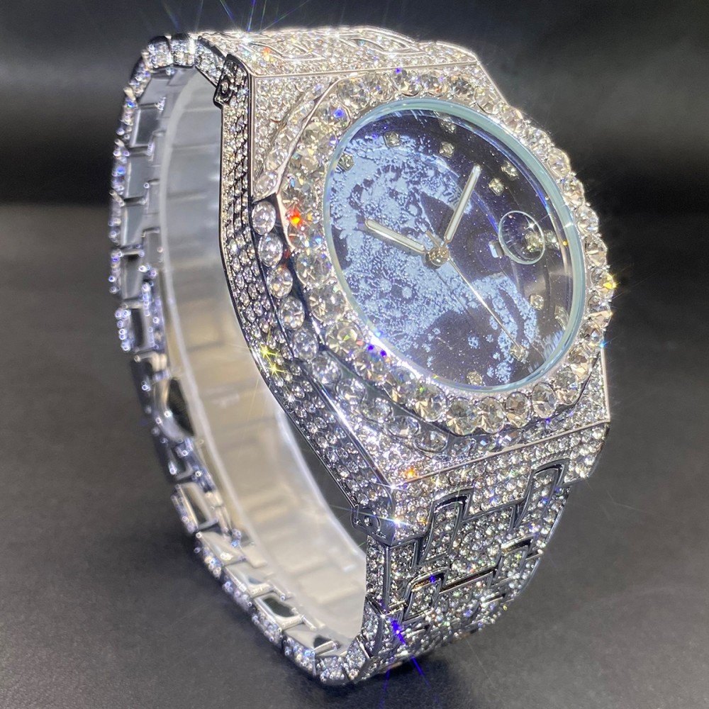 2026 Hip-Hop Herren Quarzuhren – Luxury Watch Iceberg Bewertung und Preis